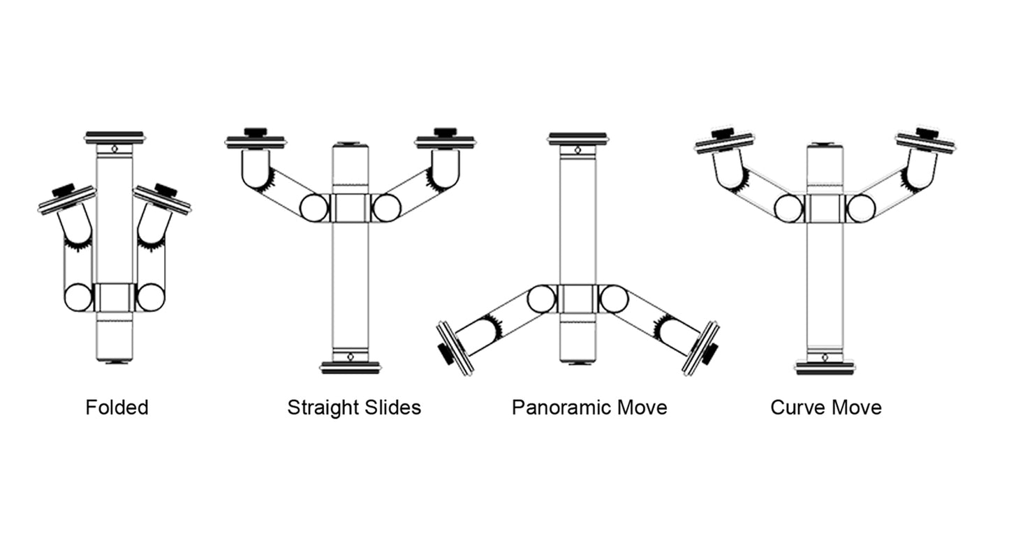 Rollocam H-2 - Face Following intelligent, portable tripod for SmartPhones and small cameras