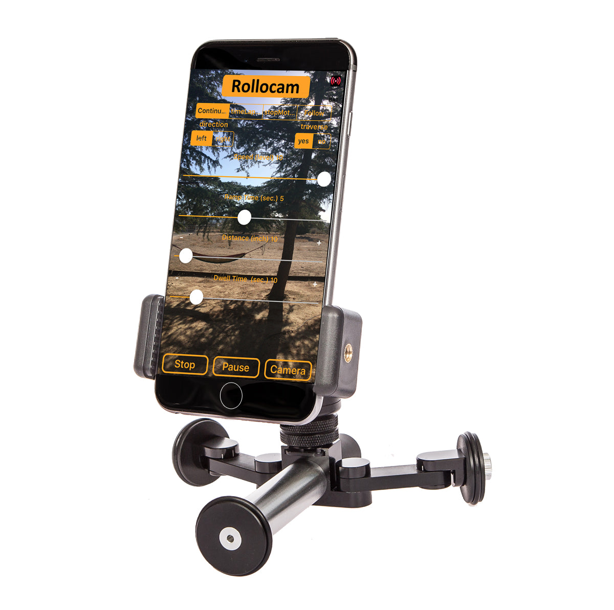 Rollocam H-2 - Face Following intelligent, portable tripod for SmartPhones and small cameras