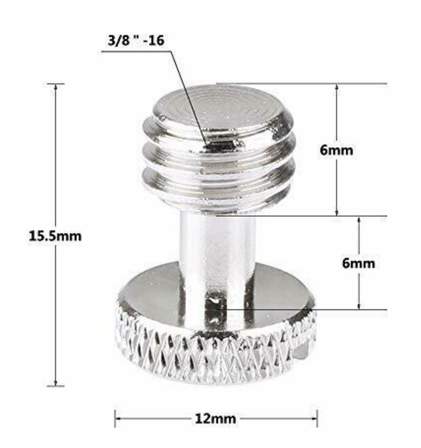 50 pcs. Universal Camera Mounting Screws 3/8-16