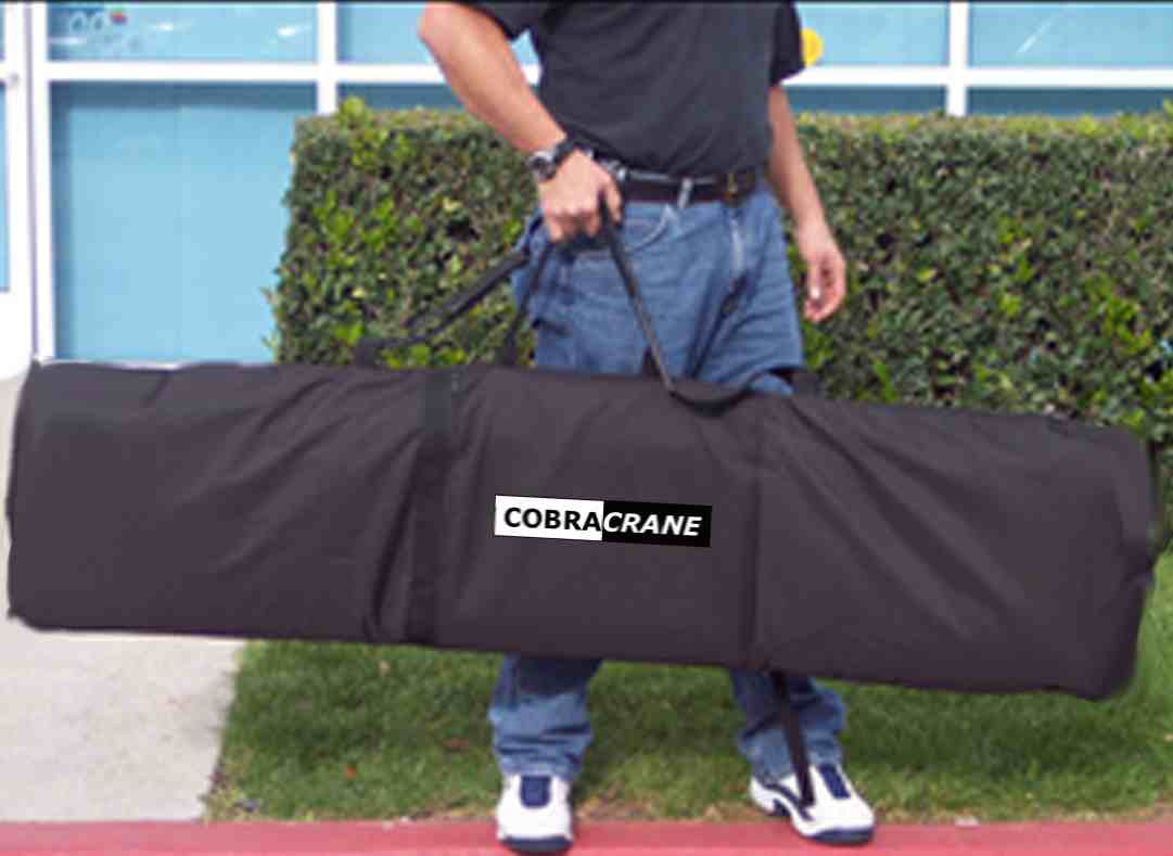 CobraCrane Collapsible Tracking Dolly and 15 feet of track