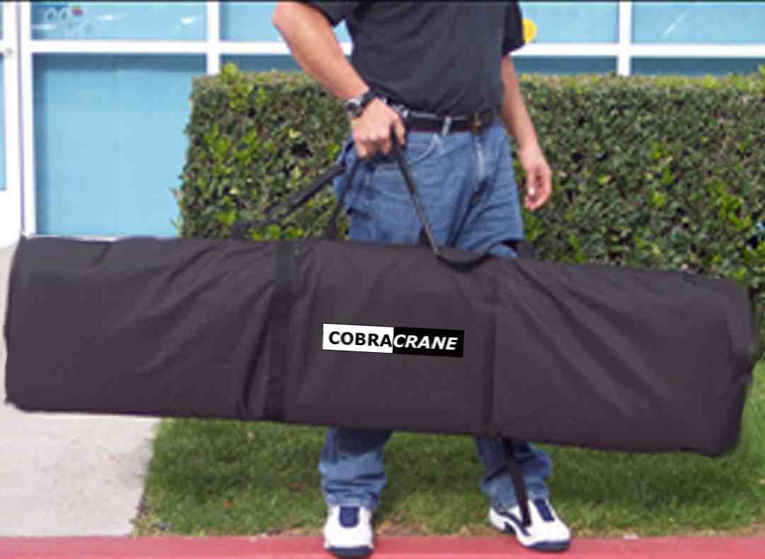 CobraCrane Collapsible Tracking Dolly and 15' track & 6' jib