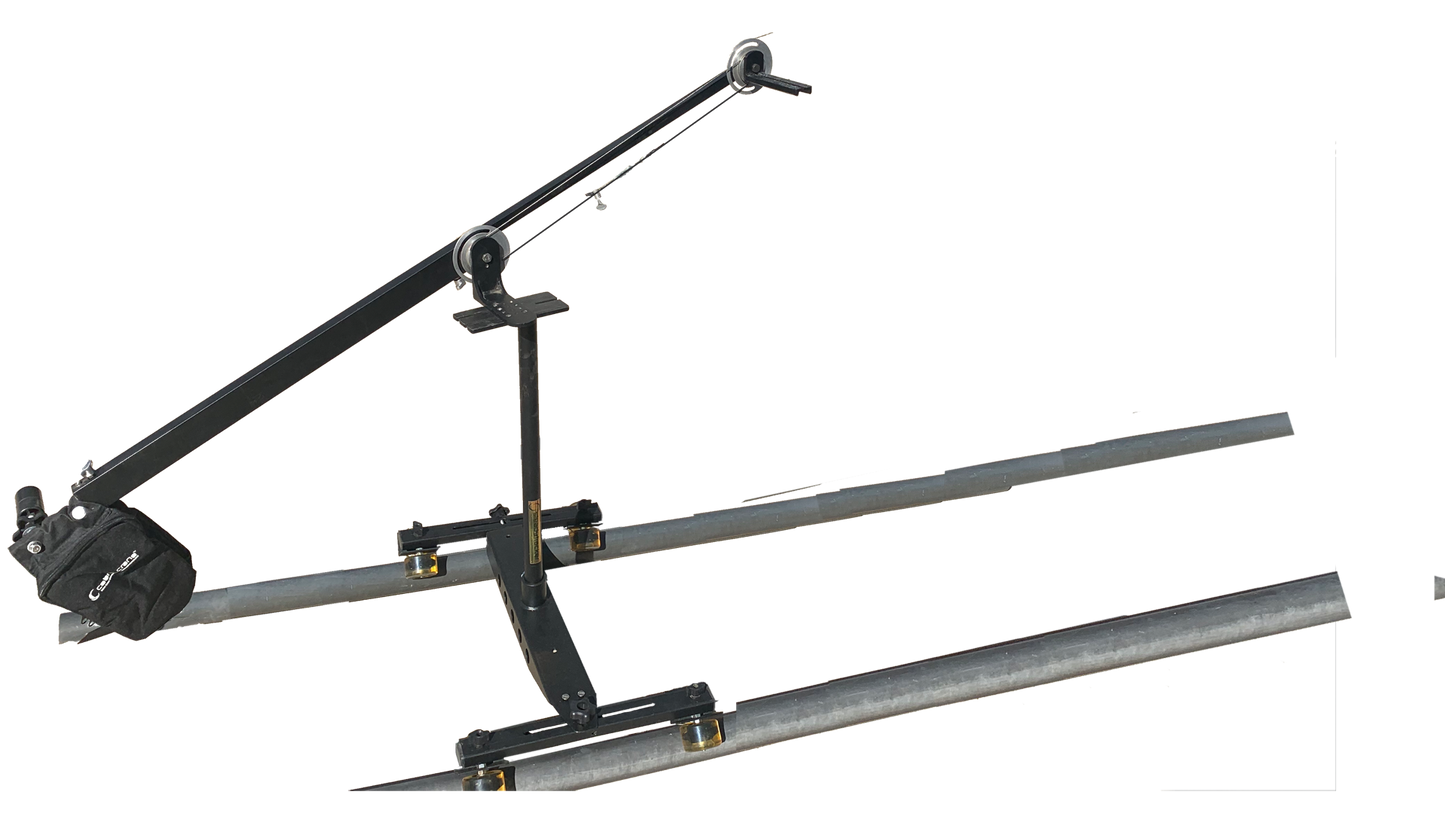 CobraCrane Collapsible Tracking Dolly and 15 feet of track