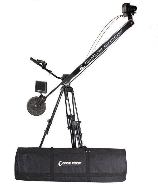 CobraCrane Backpacker - 8 foot Camera Jib w Panhead & Bag set