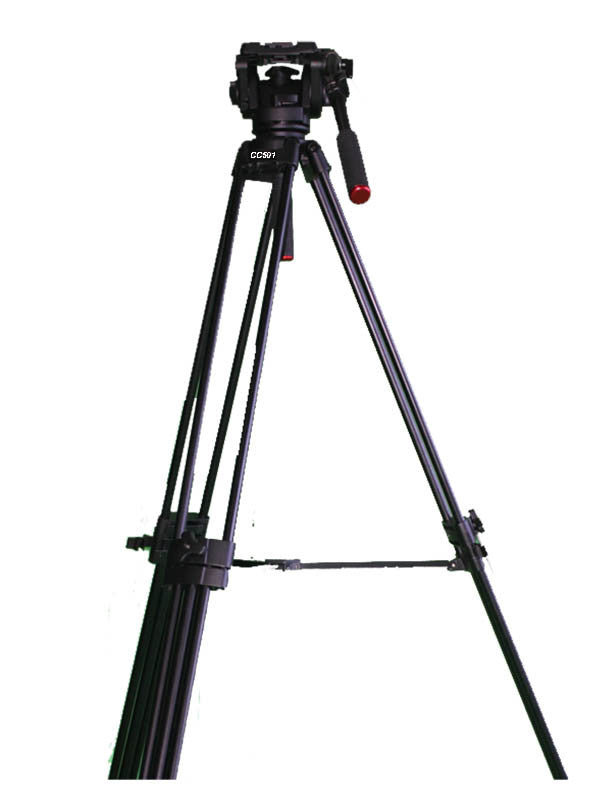 CobraCrane 501 Aluminum Tripod w/ fluid head