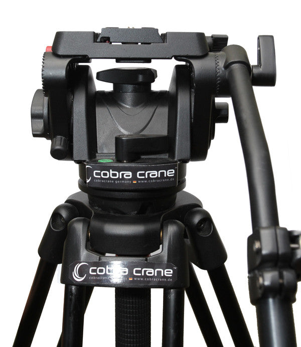 CobraCrane 501 Aluminum Tripod w/ fluid head