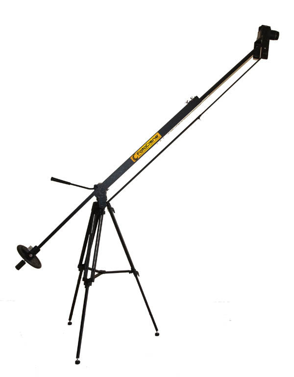 8 foot Dual arm telescoping jib FotoCrane UltraLite 3ft - 8 ft. w bag set