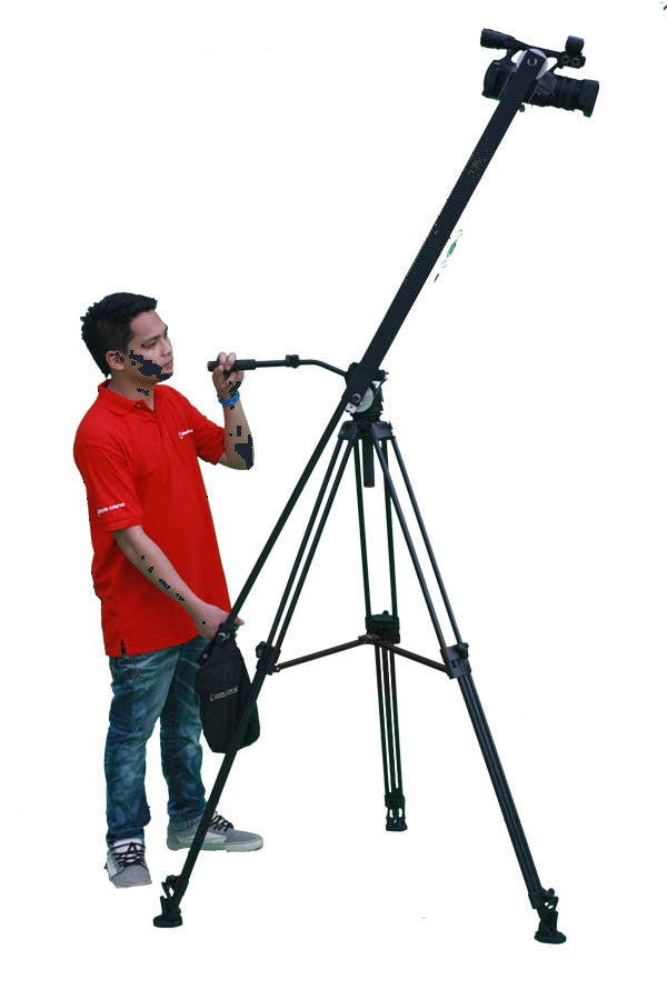BackPacker UltraLite - 5 foot Lightweight Camera Jib with Bag Set Kit